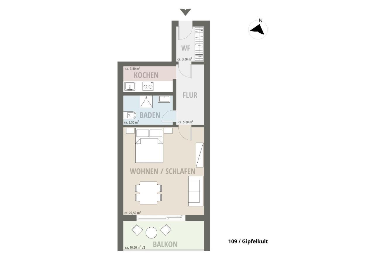 Kult Apartment - Gipfelkult Όμπερσντορφ Εξωτερικό φωτογραφία